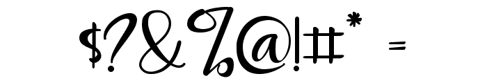 Clarissa - Personal Use Font OTHER CHARS