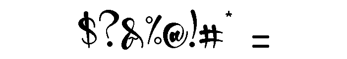 Claristta-PERSONAL USE Font OTHER CHARS