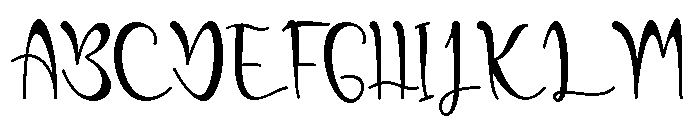 Claristta-PERSONAL USE Font UPPERCASE