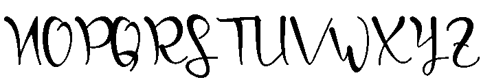 Claristta-PERSONAL USE Font UPPERCASE