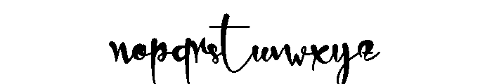 Claristta-PERSONAL USE Font LOWERCASE