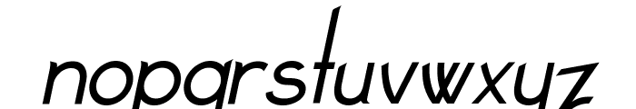 Claritty_Italic Font LOWERCASE