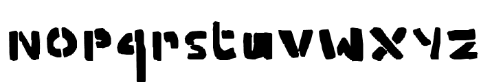 Clarky's present Font LOWERCASE