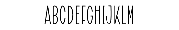Clasic Font UPPERCASE