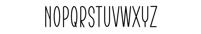 Clasic Font LOWERCASE