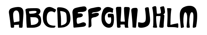 Classic Crazy Cartoons Font UPPERCASE