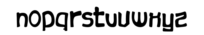 Classic Crazy Cartoons Font LOWERCASE