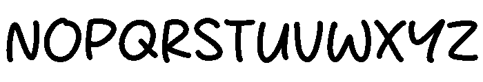 Classic Market Font UPPERCASE