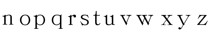 Classica-Roman Regular Font LOWERCASE