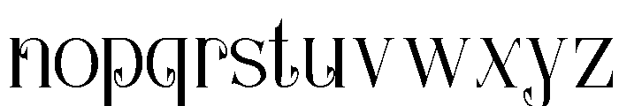 Classical Material Demo Regular Font LOWERCASE