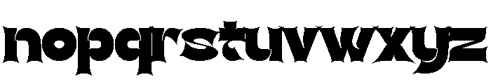 Classical Records Demo Regular Font LOWERCASE