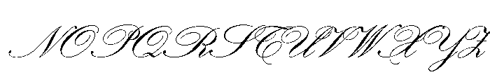 ClassiqueScript Font UPPERCASE