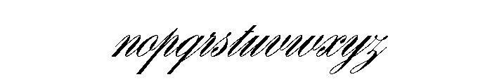 ClassiqueScript Font LOWERCASE