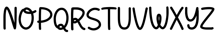Classroom Font UPPERCASE