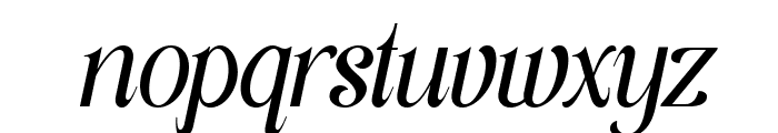 Classy Exclusive DEMO Italic Font LOWERCASE