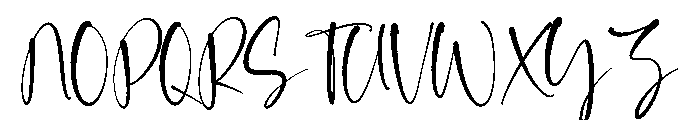 Classy Feathers Font UPPERCASE