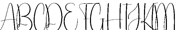 Claudy Font UPPERCASE