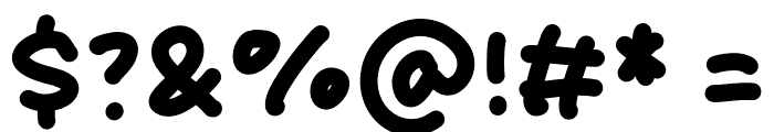 Clavasta Font OTHER CHARS