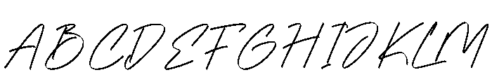 Cleodantto Font UPPERCASE
