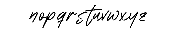 Cleodantto Font LOWERCASE