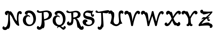 Cleopatra Font UPPERCASE