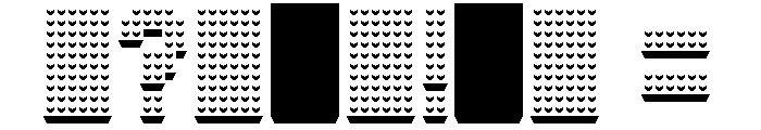 Clicky Bricks 3 Regular Font OTHER CHARS