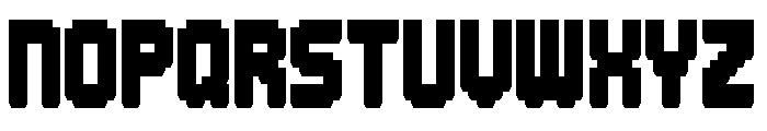 Clicky Bricks 3 Solid Regular Font LOWERCASE