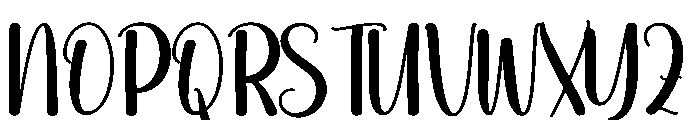 Climbing Font UPPERCASE