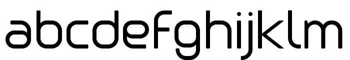 Clipangle Light Font LOWERCASE