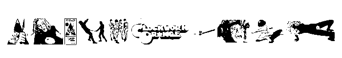 Clockwork Orange Font OTHER CHARS