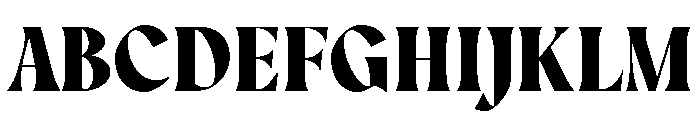 Clothina Beta Regular Font UPPERCASE