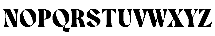 Clothina Beta Regular Font UPPERCASE