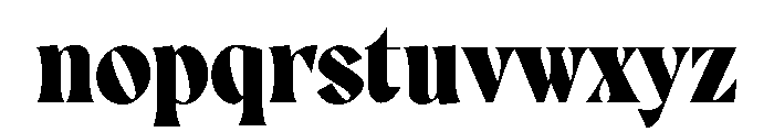 Clothina Beta Regular Font LOWERCASE