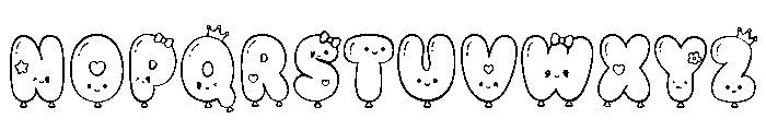 Cloudwink Personal Use Only Rg Font UPPERCASE