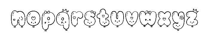 Cloudwink Personal Use Only Rg Font LOWERCASE
