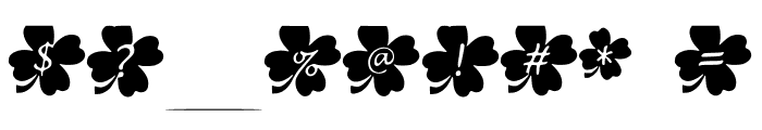 Clover Font OTHER CHARS