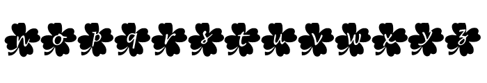 Clover Font LOWERCASE