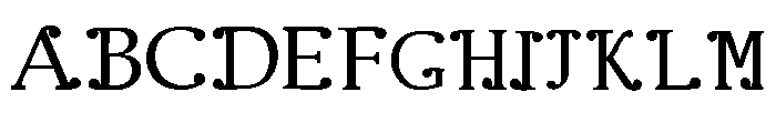 Clown Town Font UPPERCASE