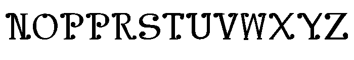 Clown Town Font UPPERCASE