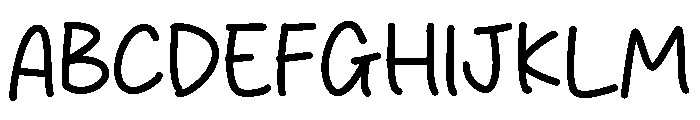 Cluster Road Font UPPERCASE