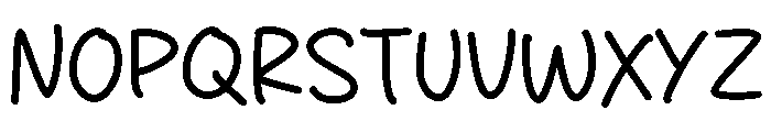Cluster Road Font UPPERCASE