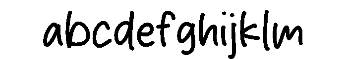 Cluster Road Font LOWERCASE