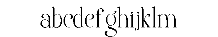 Clustery Royals DEMO ExtraLight FONT