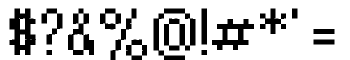 Clynikal Font OTHER CHARS