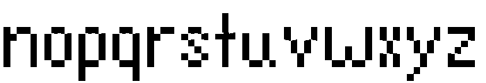 Clynikal Font LOWERCASE