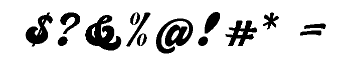 close Font OTHER CHARS