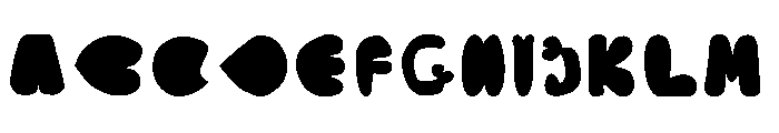 clover typeface Font UPPERCASE