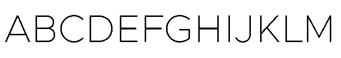 Clarity City 100 Font UPPERCASE