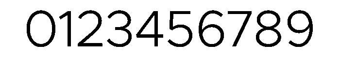 Clarity City 300 Font OTHER CHARS