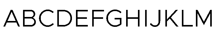 Clarity City 300 Font UPPERCASE